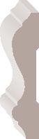 00265, Pruche, Cimaise - Alexandria Moulding