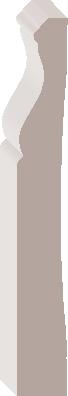 00311, Pin Jointé Pré-Peint, Pinthe - Alexandria Moulding
