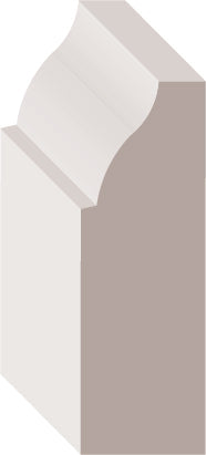 00968, Chêne, Arrét de Porte - Alexandria Moulding