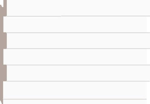 04462, Primed MDF, Slat Paneling - Alexandria Moulding