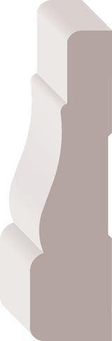 0W351, Primed Finger Joint Pine, Casing - Alexandria Moulding