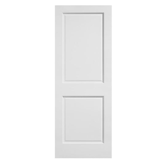 Carrara® - 2 Panel Smooth, Primed, Doors - Alexandria Moulding