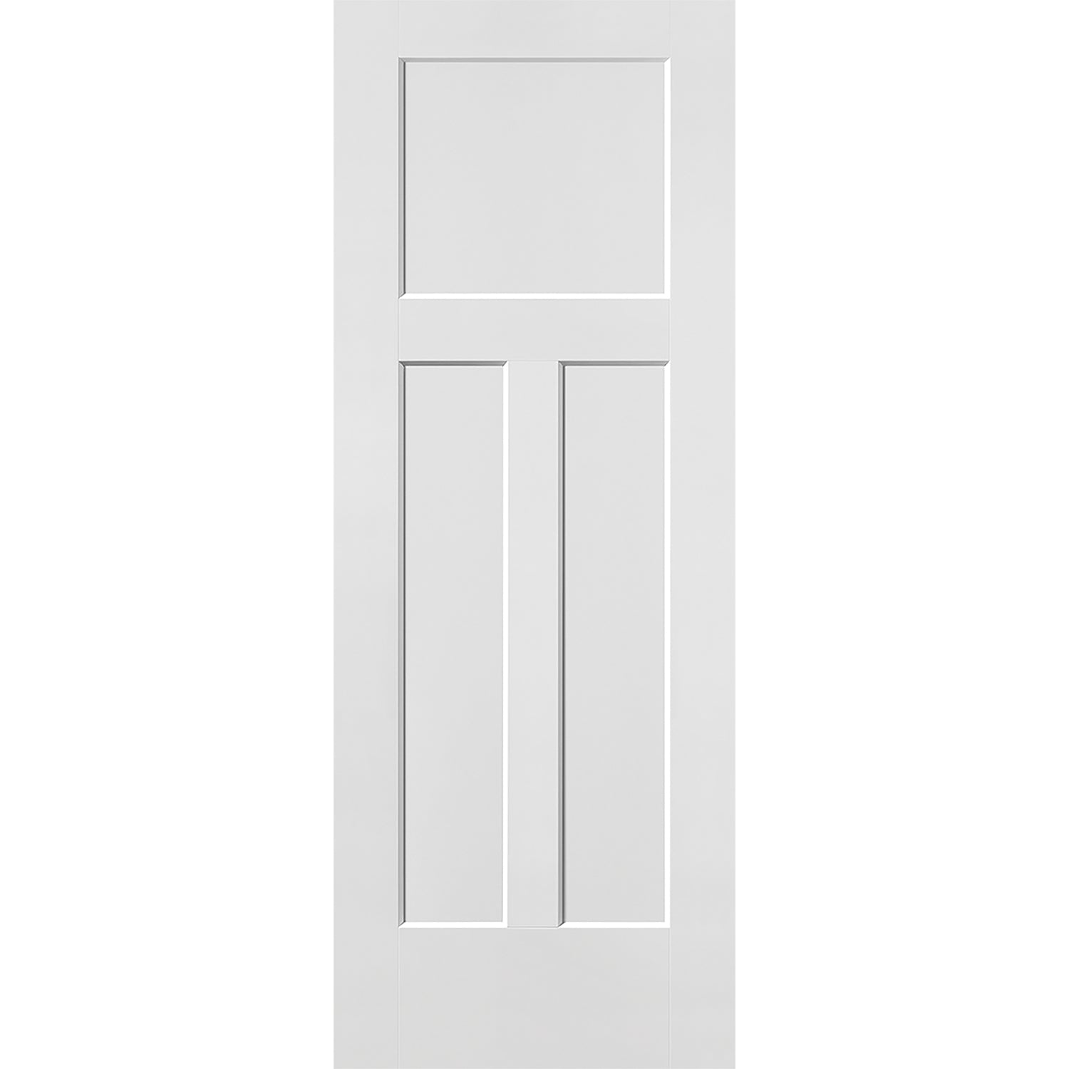 3 Panel Shaker Craftsman Hollow Core Moulded Door - Alexandria Moulding