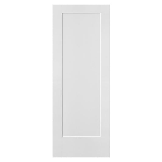 1 Panel Shaker Moulded Hollow Core Door, Primed, Doors - Alexandria Moulding