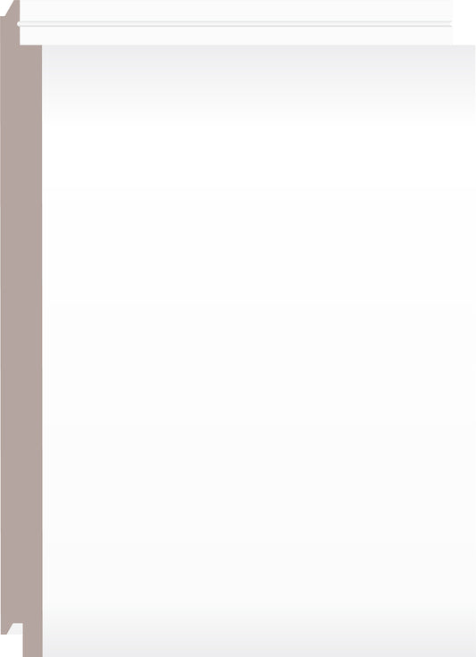 1056F, Primed Finger Joint Pine, Shiplap - Alexandria Moulding