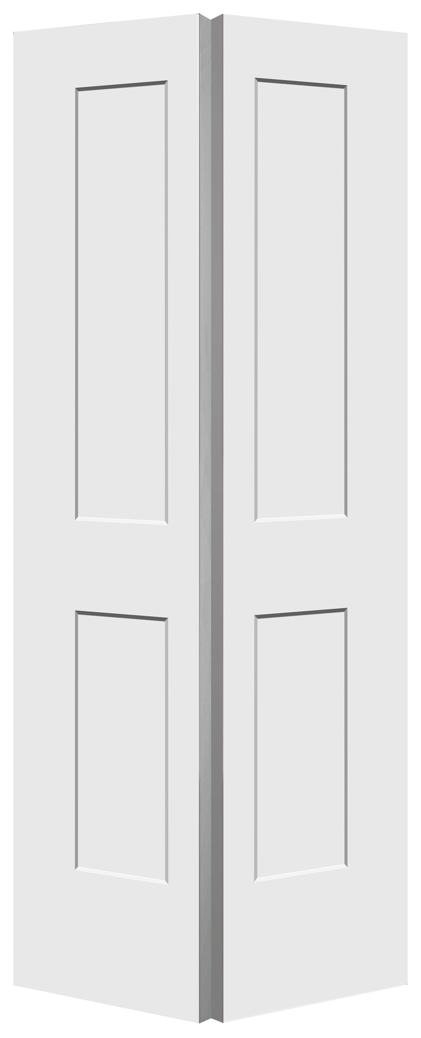 2 Panel Shaker Moulded Bifold Door - Alexandria Moulding