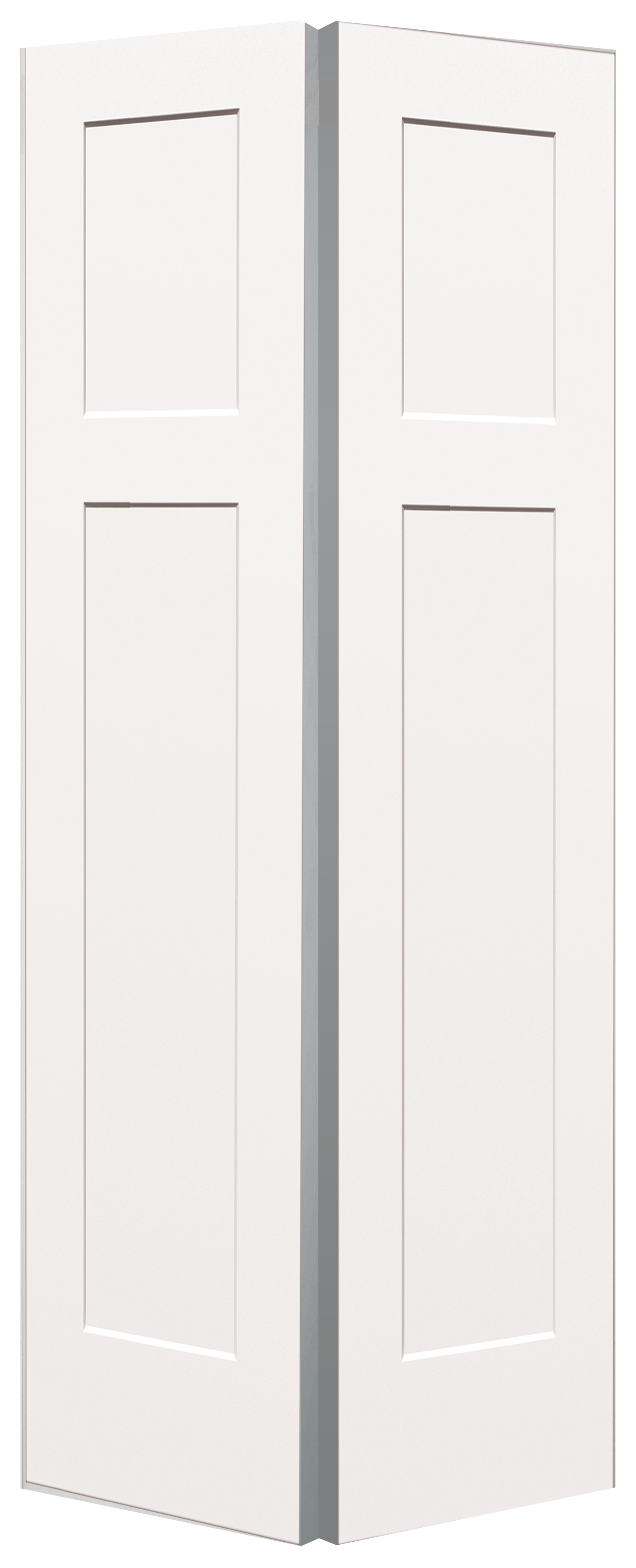 3 Panel Shaker Craftsman Moulded Bifold Door - Alexandria Moulding