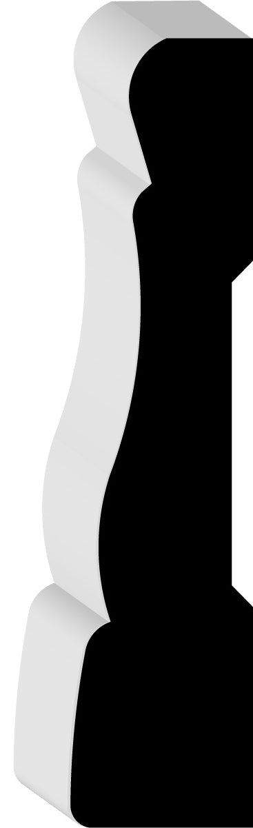 9S356, MDF Pré-Peint, Cadrage - Alexandria Moulding