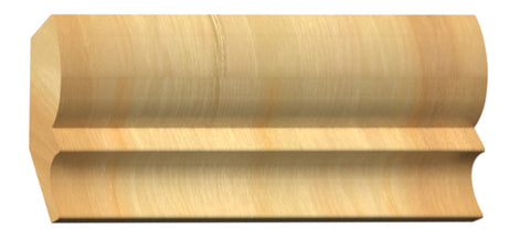 BED-201, Poplar, Bed Moulding - Alexandria Moulding