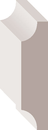 BUR-101, Peuplier, Couvre-joints - Alexandria Moulding