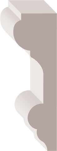 CHA-204, Peuplier, Cimaise - Alexandria Moulding