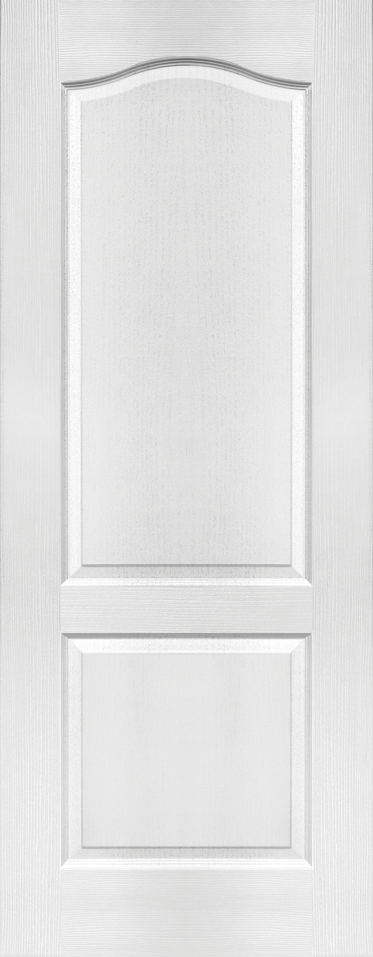 Camden® - 2 Panel Arch Textured, Primed, Doors - Alexandria Moulding