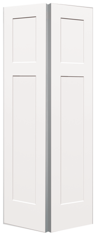 Craftsman III™ - 3 Panel Bifold, Primed, Doors - Alexandria Moulding