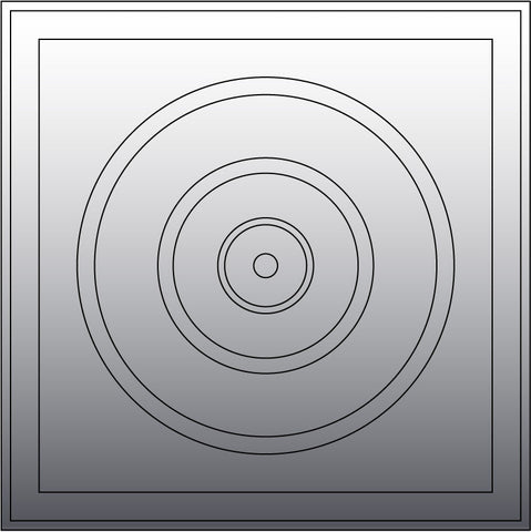 F010R, Bois Blanc, Rosette - Alexandria Moulding