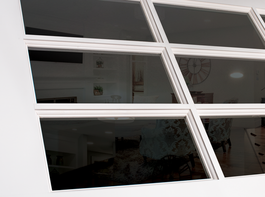 Primed 10 Lite Clear Glass Ovolo Wood Door, Primed, Doors - Alexandria Moulding