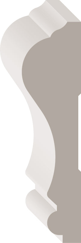 L390A, Pin Jointé Pré-Peint, Cimaise - Alexandria Moulding