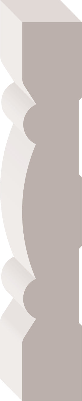 LR692, Pin Jointé Pré-Peint, Cadrage - Alexandria Moulding