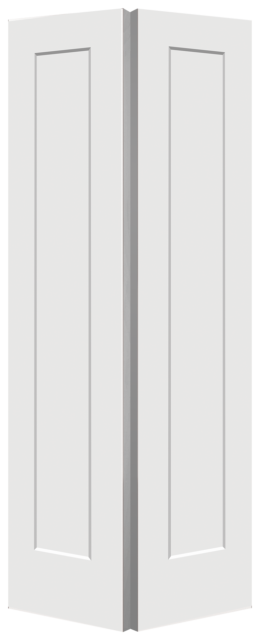 Madison™ - 1 Panel Shaker Bifold, Primed, Doors - Alexandria Moulding
