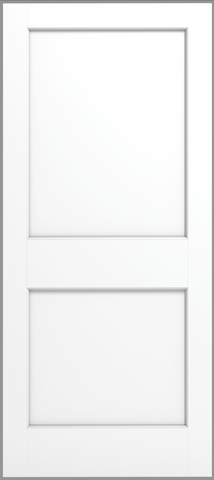 2 Panel Ovolo Sticking Wood Door, Primed, Doors - Alexandria Moulding