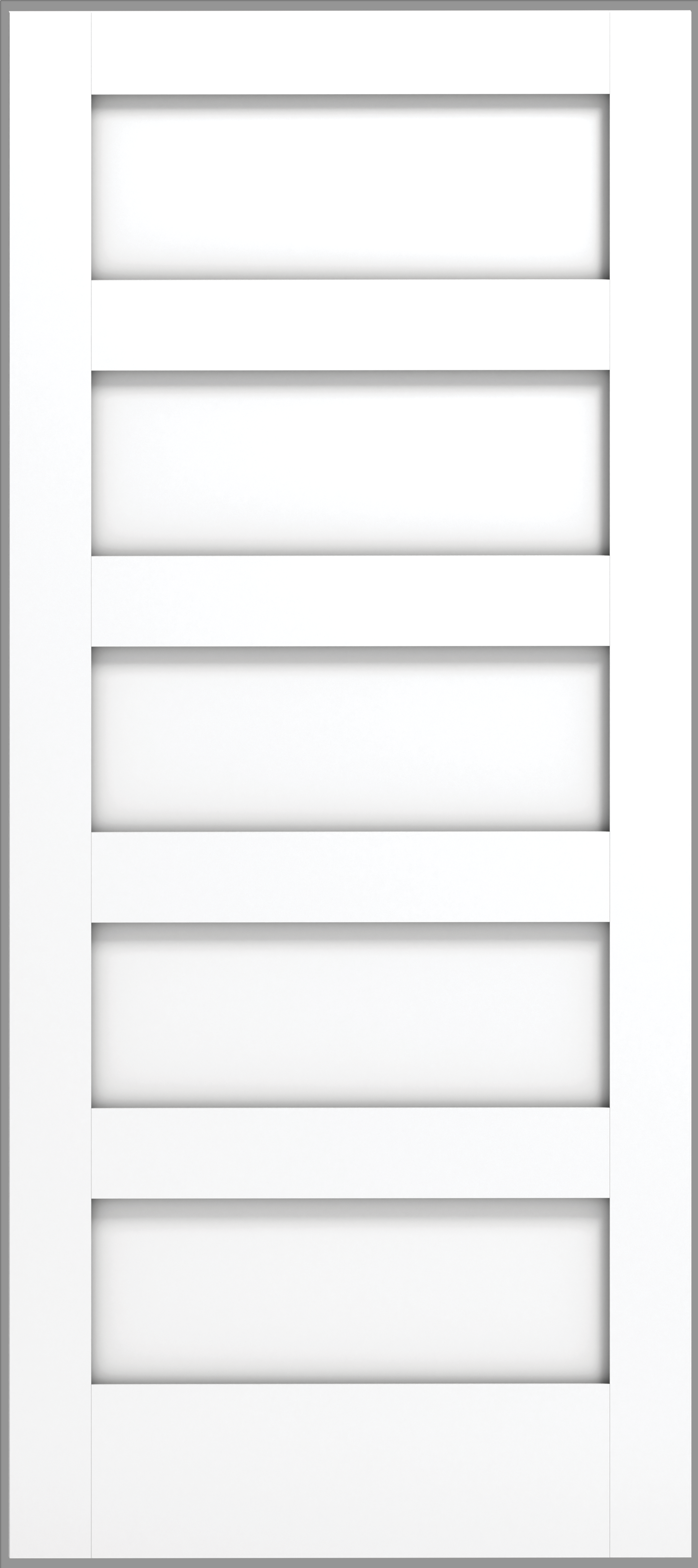 5 Panel Shaker Sticking Wood Door - Alexandria Moulding