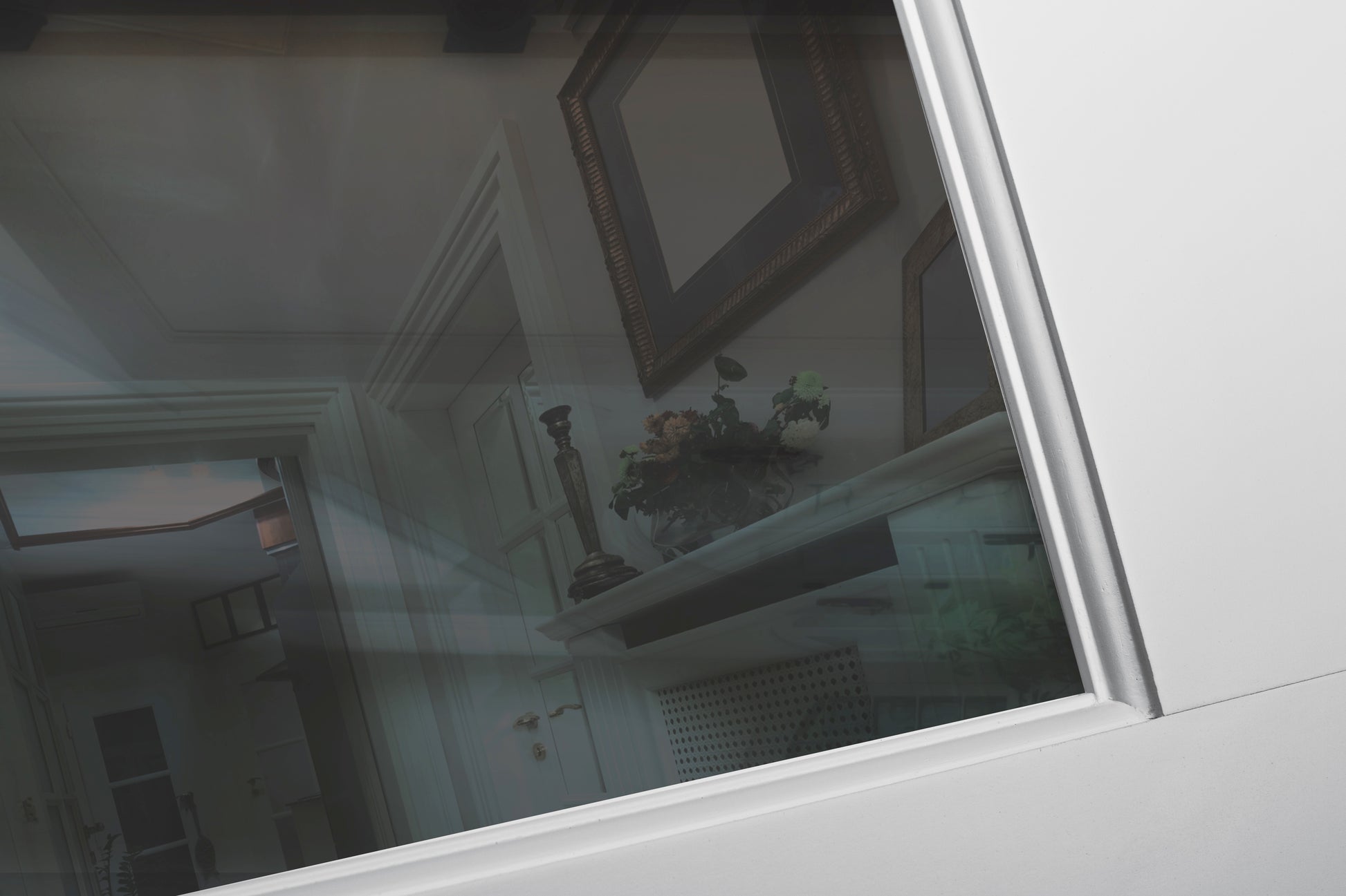 Primed 1 Lite Clear Glass Shaker Wood Door - Alexandria Moulding