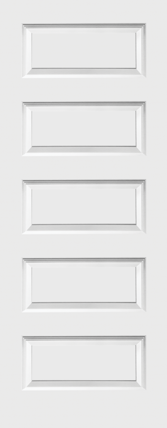 Rockport® - 5 Panel Raised, Primed, Doors - Alexandria Moulding