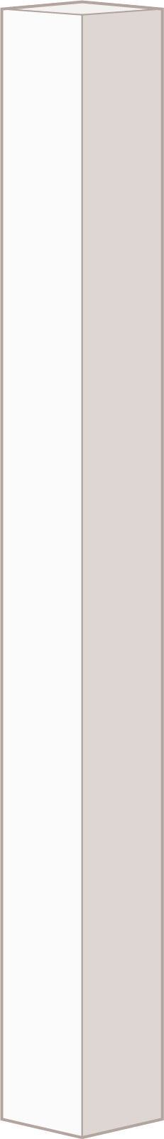 SC-SFN312, Peuplier, Poteaus - Alexandria Moulding