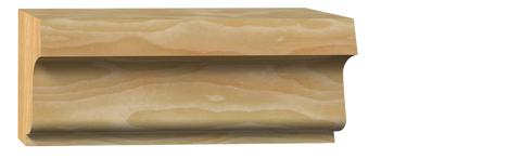 SHI-101, Peuplier, Moulure á Bardeau - Alexandria Moulding