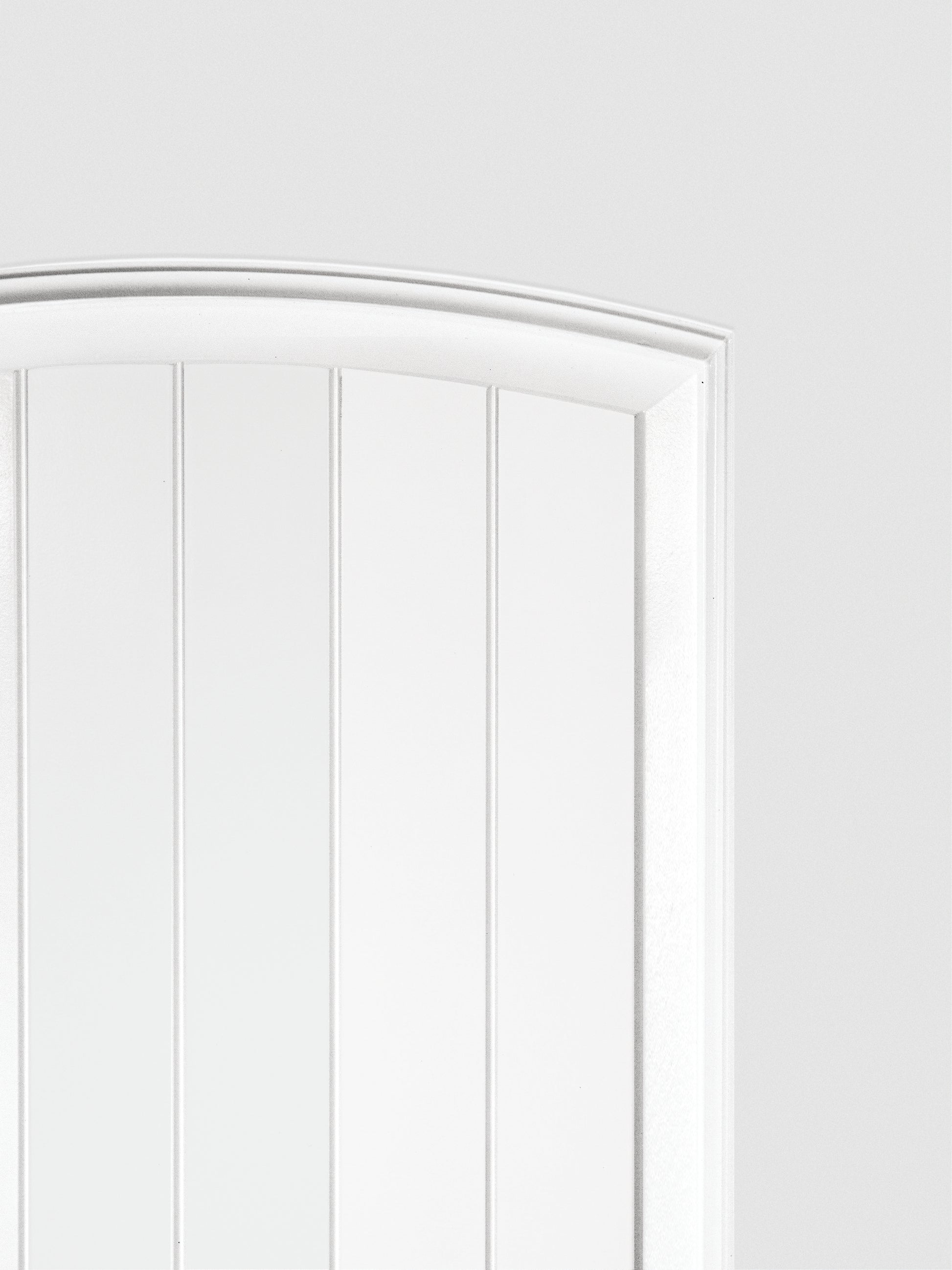2 Panel Smooth V-Groove Hollow Core Moulded Door - Alexandria Moulding