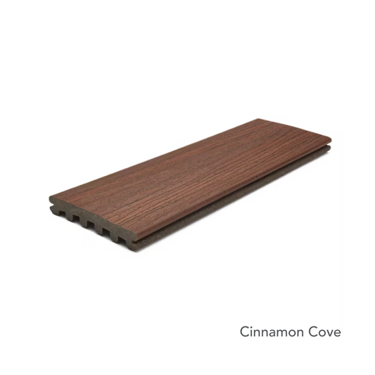Trex Enhance Naturals Grooved, Cinnamon Gorge, Produits extérieurs - Alexandria Moulding