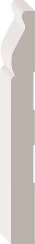 WP163, Pin Jointé Pré-Peint, Plinthe - Alexandria Moulding