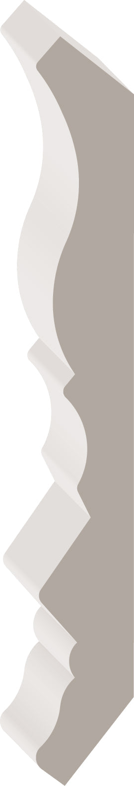 WP33D, Pin Jointé Pré-Peint, O'gée - Alexandria Moulding