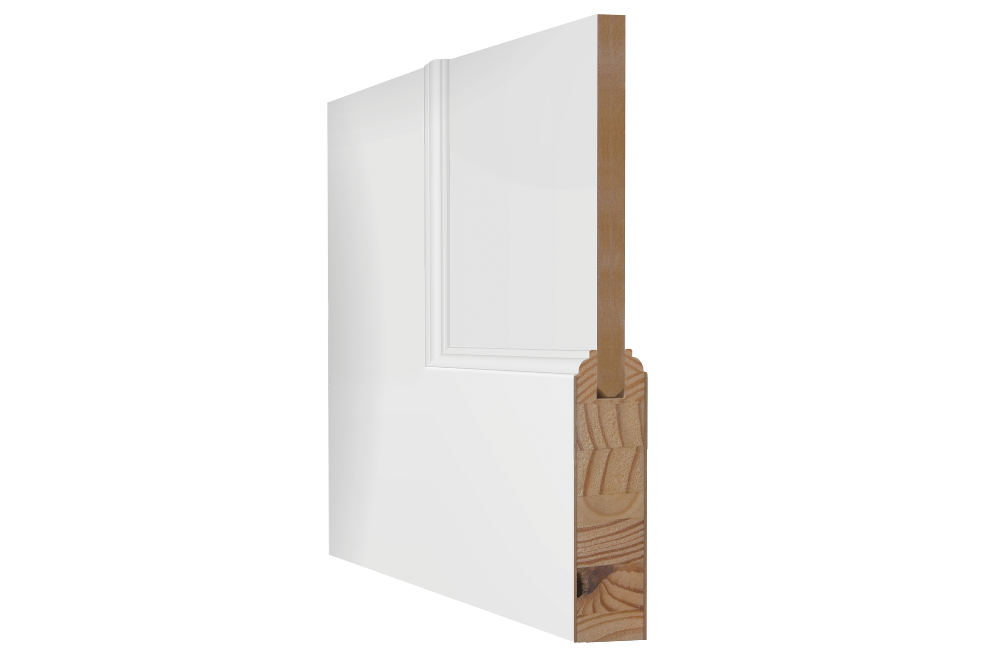 1 Panel Ovolo Sticking Wood Door - Alexandria Moulding