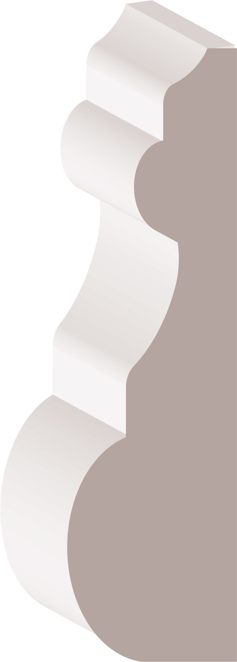 00689 00689 | Chair Rail | Alexandria Moulding