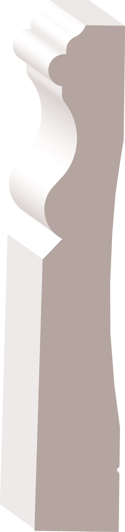 00714, Pine, Baseboard - Alexandria Moulding