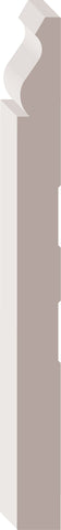 03409, MDF Pré-Peint, Plinthe - Alexandria Moulding