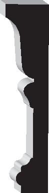 05020, Primed MDF, Architrave - Alexandria Moulding