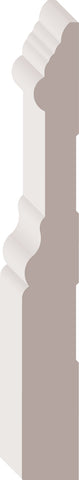 05709, MDF Pré-Peint, Plinthe - Alexandria Moulding