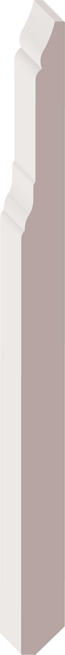 05738, MDF Pré-Peint, Plinthe - Alexandria Moulding