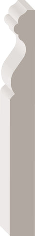 05955, MDF Pré-Peint, Plinthe - Alexandria Moulding