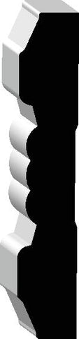 05977, MDF Pré-Peint, Cadrage - Alexandria Moulding
