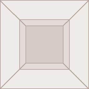 06149, MDF Pré-Peint, Rosette - Alexandria Moulding
