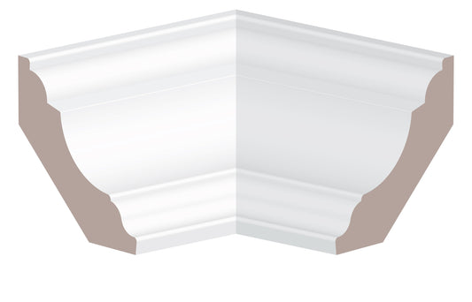 07209, Pin Jointé Pré-Peint, O'gée - Corner - Alexandria Moulding