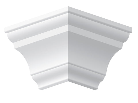 07219, Pin Jointé Pré-Peint, O'gée - Corner - Alexandria Moulding
