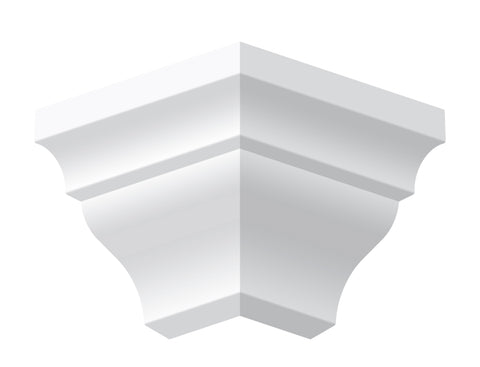 07299, Pin Jointé Pré-Peint, O'gée - Corner - Alexandria Moulding