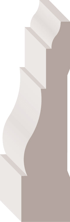 07366, MDF Pré-Peint, Cadrage - Alexandria Moulding