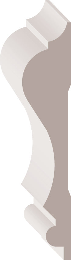 07390, MDF Pré-Peint, Cimaise - Alexandria Moulding