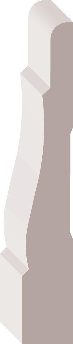 07444, MDF Pré-Peint, Cadrage - Alexandria Moulding