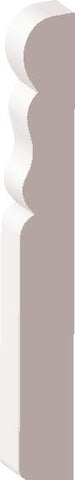 07622, MDF Pré-Peint, Plinthe - Alexandria Moulding