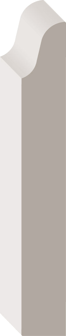 07662, MDF Pré-Peint, Plinthe - Alexandria Moulding